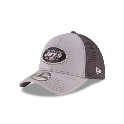 Sapca New Era New York Jets NFL Grayed Out 39THIRTY Stretch Fit - Gri